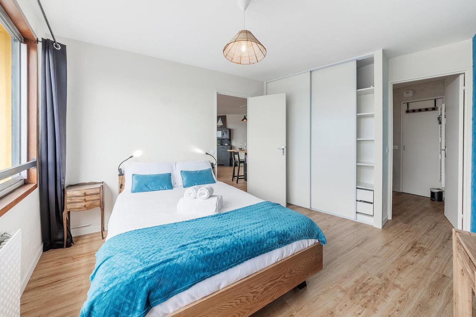 Bellevue, Appartement T2, Terrasse & Parking Rennes Exterior foto